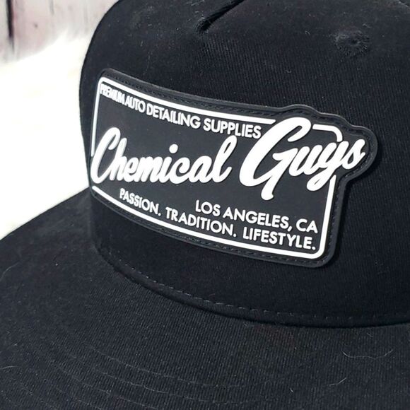 Chemical Guys Los Angeles California Auto Hotrod Flatbill Snapback Hat Cotton - Picture 3 of 12